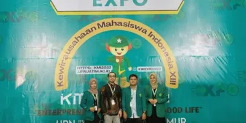 Mahasiswa Universitas Abulyatama menghadiri EXPO KMI Tahun 2022 di Surabaya Jawa Timur