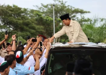 Capres Prabowo Disambut Meriah oleh Masyarakat Aceh