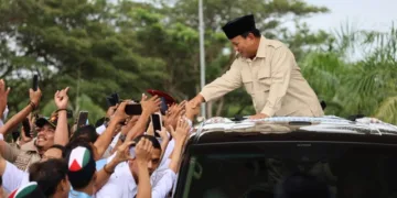 Capres Prabowo Disambut Meriah oleh Masyarakat Aceh