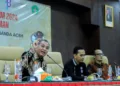 Panwaslih Aceh Sosialisasi Pemilih Pemula Pemilu 2024 di Kampus UIN Ar-Raniry