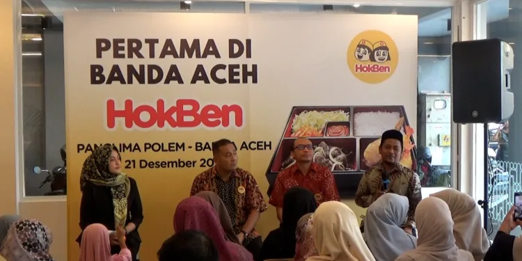 Restoran Makanan Jepang, HokBen Kini Buka Gerai di Kota Banda Aceh