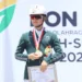 Atlet Muda Nusrtdinov Zayan Fatih Raih Medali Emas Equestrian di PON XXI Aceh-Sumut 2024