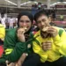 Pasangan Suami Istri Iqbal dan Sarah Raih Medali Emas Pencak Silat di PON XXI Aceh-Sumut