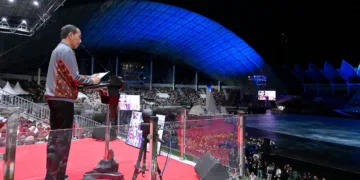 Pembukaan PON XXI oleh Presiden Jokowi