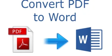 PDF to Word