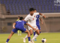 Gelandang Timnas Indonesia U-17 Evandra Floresta saat menghadapi Kuwait. (Dok PSSI)