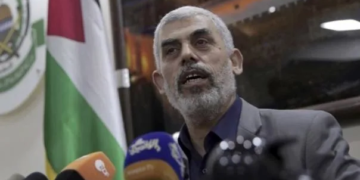 Pemimpin Biro Politik Hamas, Yahya Sinwar. (Sumber: AP Photo)