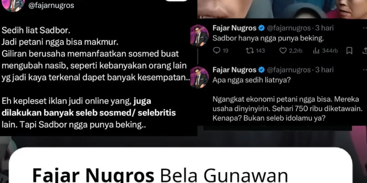 "Drama TikTok yang Menghebohkan: Gunawan ‘Sadbor’ Dibebaskan, Fajar Nugros Soroti Ketidakadilan Hukum!"