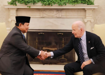 Presiden Prabowo Subianto bertemu dengan Presiden AS Joe Biden di Gedung Putih (Foto: Biro Setpres)