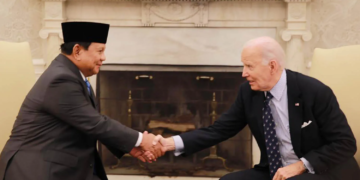 Presiden Prabowo Subianto bertemu dengan Presiden AS Joe Biden di Gedung Putih (Foto: Biro Setpres)