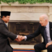 Presiden Prabowo Subianto bertemu dengan Presiden AS Joe Biden di Gedung Putih (Foto: Biro Setpres)