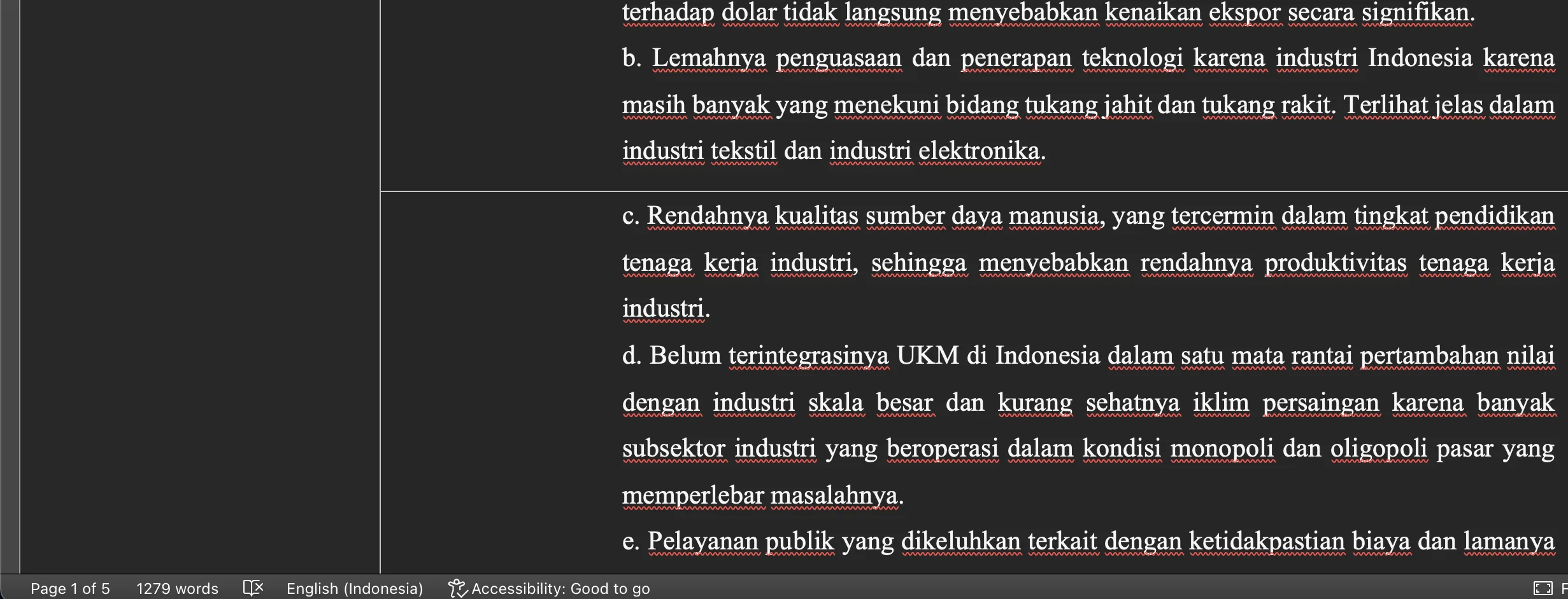 Cara Menghitung kata di word