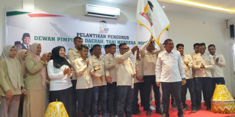 Pengurus DPD Tani Merdeka Indonesia Kabupaten Pidie resmi dilantik