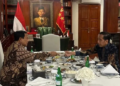 Jokowi unggah foto makan malam bareng Prabowo di Kertanegara (dok. instagram)