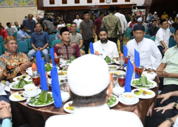 Mualem dan Dek Fadh Buka Puasa Bersama Partai Koalisi dan DPRA