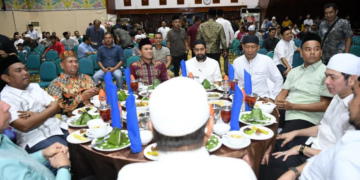 Mualem dan Dek Fadh Buka Puasa Bersama Partai Koalisi dan DPRA