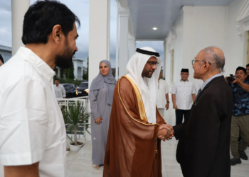 Wali Nanggroe Sambut Dubes UEA, Bahas Investasi di Aceh