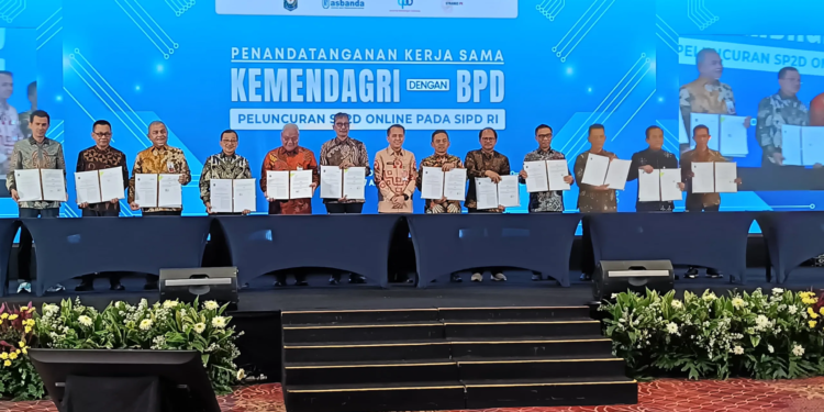 Bank Aceh Dukung Sistem Pencairan Dana Online, Teken Kerjasama dengan Kemendagri