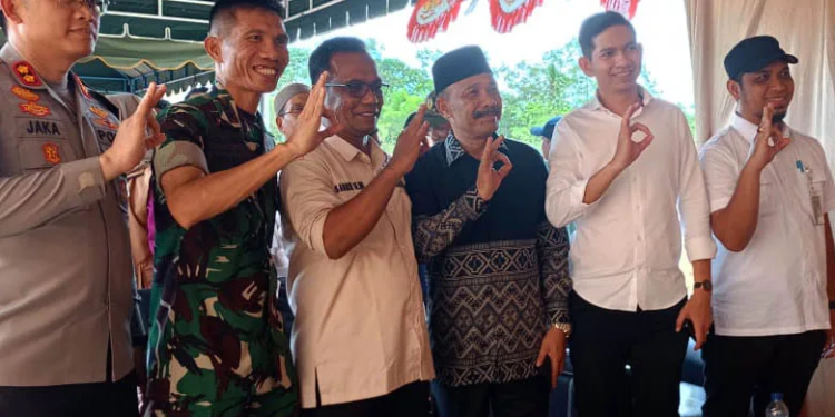 Tani Merdeka Pidie Ikut Panen Raya di Tiro