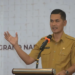 Plt. Sekda Aceh, M. Nasir, S.IP, MPA, saat memberikan sambutan sekaligus membuka Forum Konsultasi Publik terhadap Rancangan Awal Rencana Kerja Pemerintah Aceh (RKPA) Tahun 2026 di Hotel Grand Nanggroe, Banda Aceh, Selasa (25/3/2025).