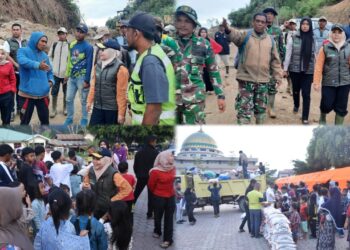 Bunda Salma Turun Langsung ke Wilayah Tengah, Logistik Tiba Berkat Jalur KKA yang Dibuka PUPR Aceh