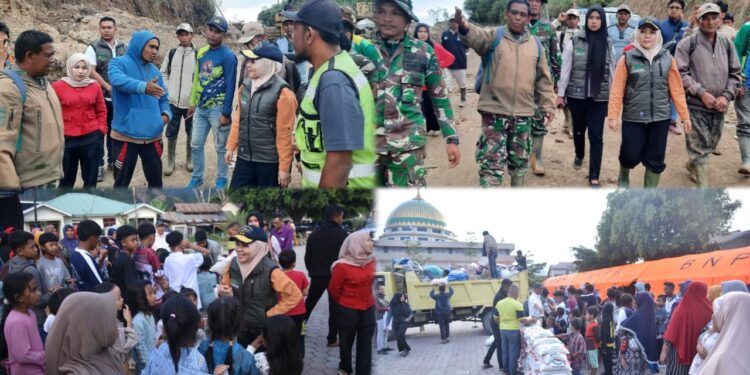 Bunda Salma Turun Langsung ke Wilayah Tengah, Logistik Tiba Berkat Jalur KKA yang Dibuka PUPR Aceh