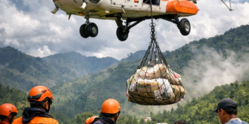 Hari Ini, 3,1 Ton Logistik untuk Aceh Tengah Disalurkan Pakai Helikopter