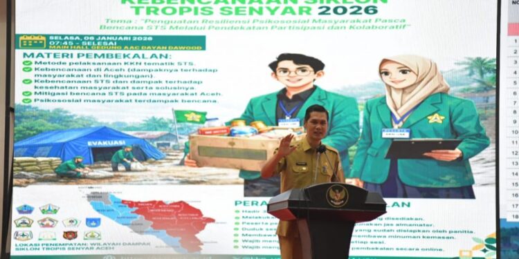 Sekda Aceh Dorong Peran Strategis Mahasiswa KKN dalam Pemulihan Pascabencana