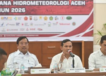 Wagub Aceh Desak Percepatan Data Pascabencana
