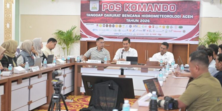 Sekda Aceh Terima Forum LSM, Pemerintah Aceh Susun Quick Win Pemulihan Pascabencana