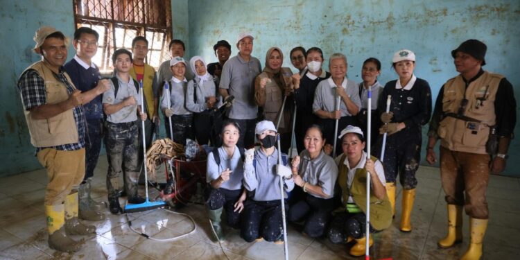 Kak Na Apresiasi Semangat Juang Para Guru di Lokasi Bencana