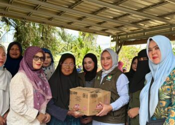 Ketua DWP Aceh Salurkan Bantuan Pemulihan Pascabanjir di Aceh Tamiang