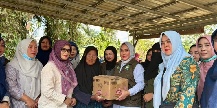 Ketua DWP Aceh Salurkan Bantuan Pemulihan Pascabanjir di Aceh Tamiang