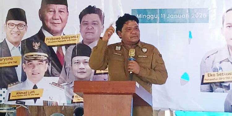 Don Muzakir Ketua Umum DPN Tani Merdeka Indonesia.