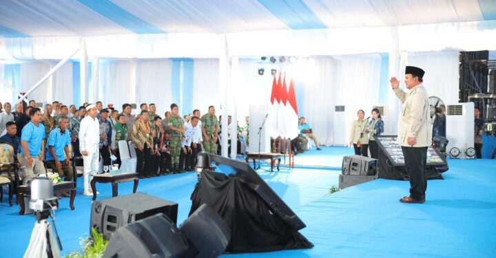 Presiden Prabowo Beri Hormat untuk Petani Indonesia, Ini Sebabnya