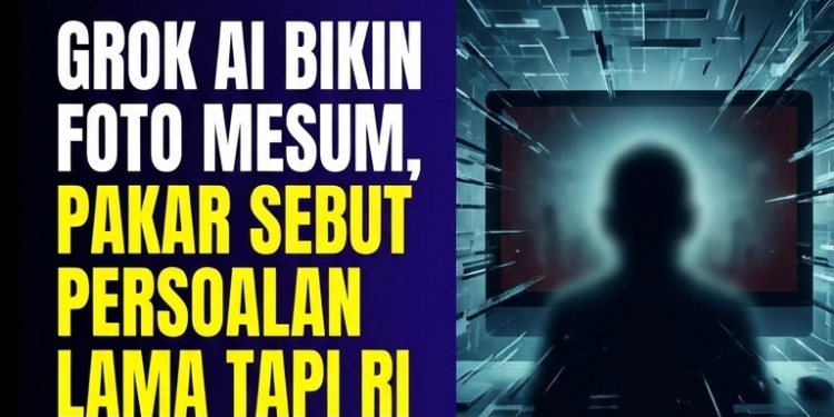 Grok AI Bikin Foto Mesum, Pakar Sebut Persoalan Lama Tapi RI Telat