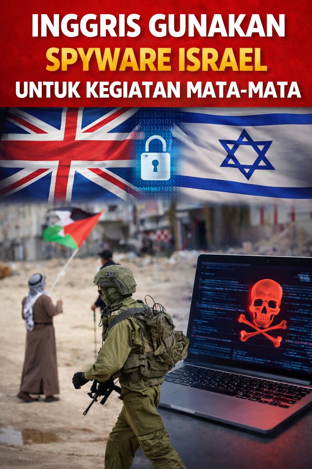 Teknologi Darah: Spyware Israel yang Digunakan Inggris