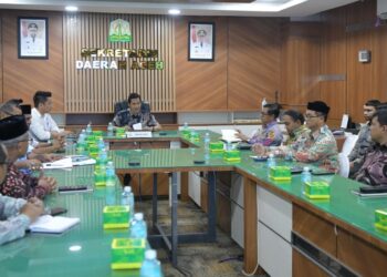 Sekda Aceh Pimpin Rapat Bersama KPI Aceh Bahas Kondisi Media Sosial ‎