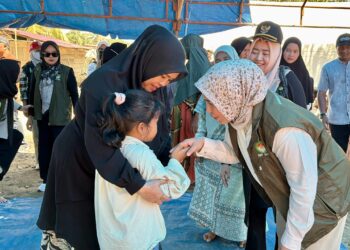 DWP Aceh Salurkan Bantuan Pemulihan Pascabencana dan Tinjau Sekolah Terdampak di Aceh Timur