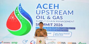 Sekda Aceh Hadiri 7th Aceh Upstream Oil & Gas Supply Chain Management Summit 2026 ‎