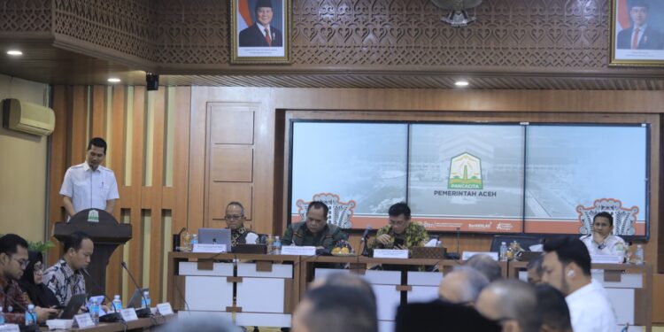 Sekda Aceh Apresiasi Bappenas dalam Penyusunan Renduk PRRP Provinsi Aceh