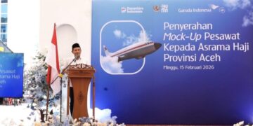 Wagub Aceh Hadiri Peresmian Pesawat Simulasi di Asrama Haji