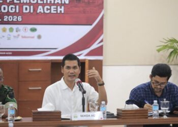 Sekda Aceh Instruksikan Percepatan Huntara dan Stok Logistik Harus Siap Sebelum Ramadhan