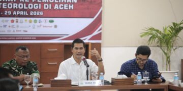 Sekda Aceh Instruksikan Percepatan Huntara dan Stok Logistik Harus Siap Sebelum Ramadhan