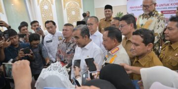 Wagub Aceh Minta Percepatan Jadup, Pemulihan Ekonomi hingga Sapi Meugang saat Kunjungan Pimpinan MPR RI