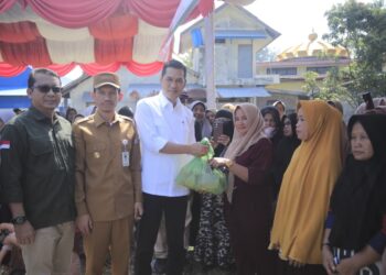 Sekda Aceh Tinjau Gerakan Pangan Murah di Meulaboh, Pastikan Stabilitas Harga Pangan Selama Ramadan