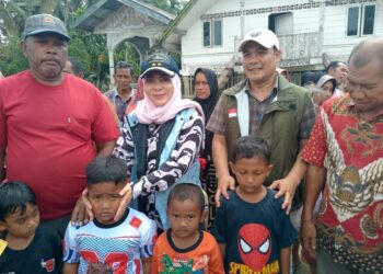 Tak Kenal Lelah, Bunda Salma Hadir di Huntara Aceh Utara: Menyulam Harapan dan Berbagi Kasih di Tengah Luka Bencana