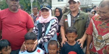 Tak Kenal Lelah, Bunda Salma Hadir di Huntara Aceh Utara: Menyulam Harapan dan Berbagi Kasih di Tengah Luka Bencana