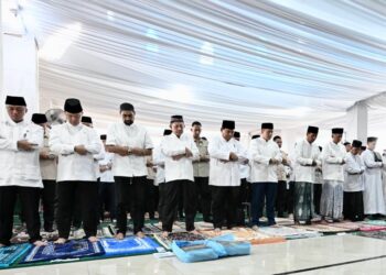 Presiden Prabowo Salat Idulfitri 1447 H di Aceh Tamiang Bersama Warga Korban Bencana