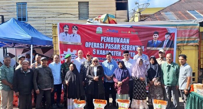 Pemerintah Aceh Gelar Operasi Pasar Tanggap Inflasi di Lima Kabupaten/Kota